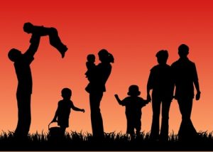 young people with children